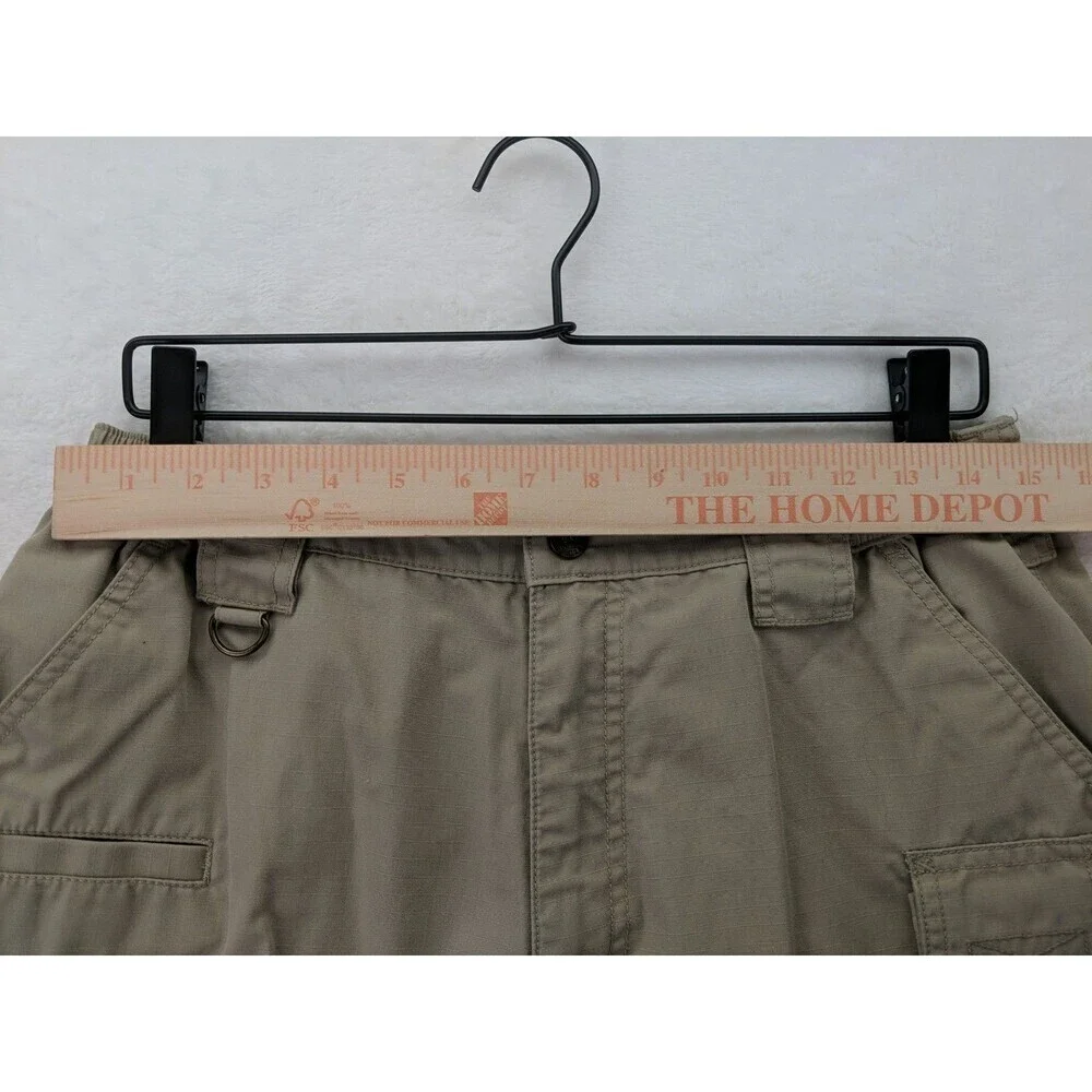 5.11 Tactical Series 73308 Cargo Shorts Mens 32 Utility Ripstop Tan
